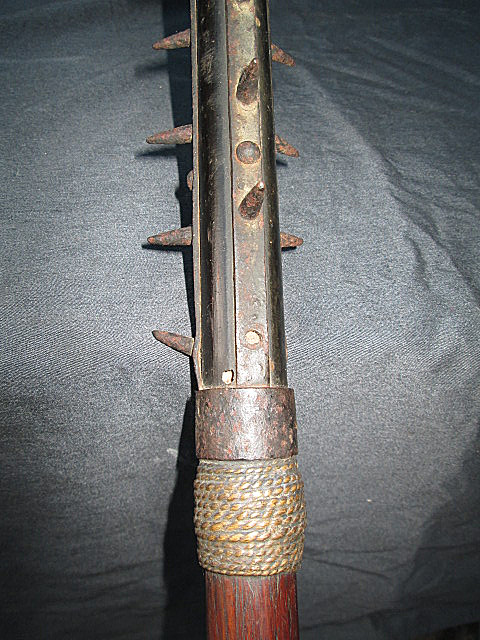 袖搦 先端部のみ 武具 古道具 江戸 捕物 古道具 時代武具【袖がらみ