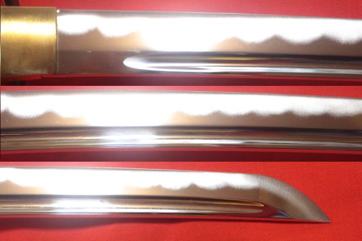 武蔵拵 小刀 二十四代 藤原兼房作 薄刃 栗形付 高級 模造刀 ★中古品 武蔵拵 小刀 二十四代 藤原兼房作 薄刃 栗形付 高級 模造刀 ☆中古品