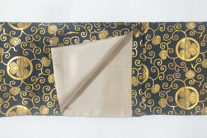 【公式サイト】正規ブランド品通販 金襴袋 豪華 葵紋 正絹 袋全長113cm×17㎝「拵え全長：76cm 拵え 武具