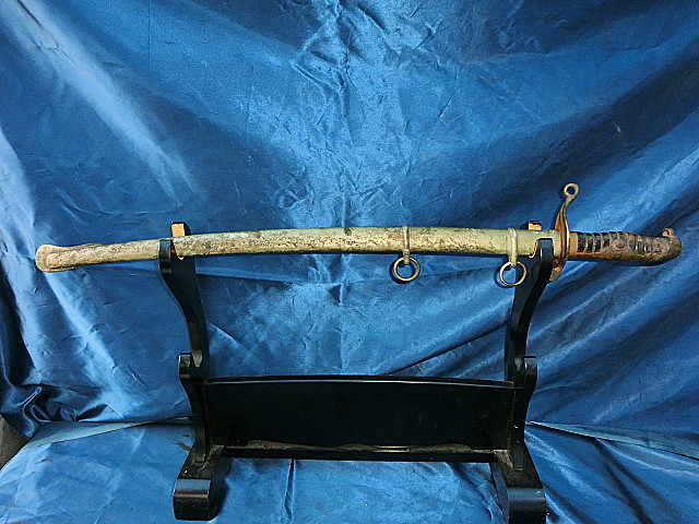 明治時代から昭和初期 警察のサーベル 2環吊りの短剣 軍刀 指揮刀 日本 
